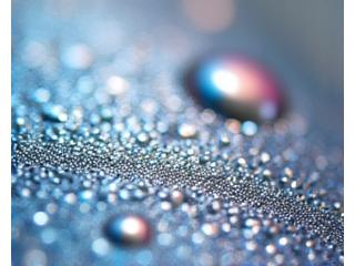 Metallic og perlemor yacht coating effekter